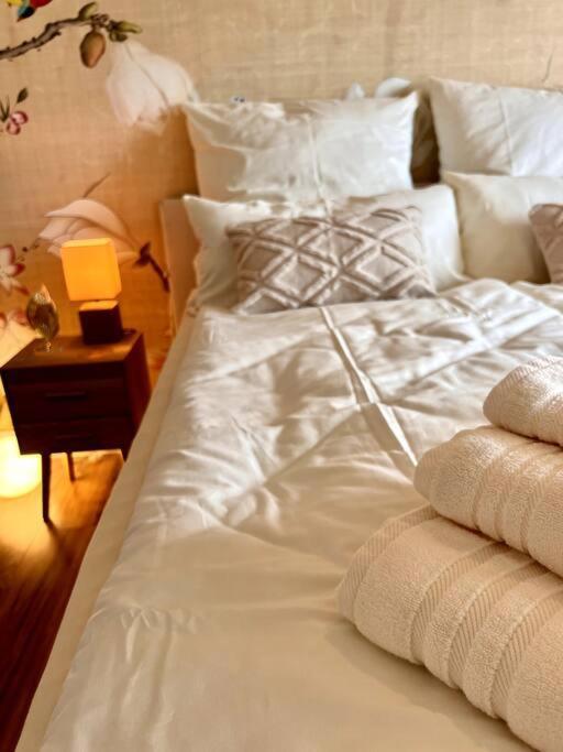 Bali Home Stylische Wohnung Mit Terrasse 쇼네펠드 외부 사진
