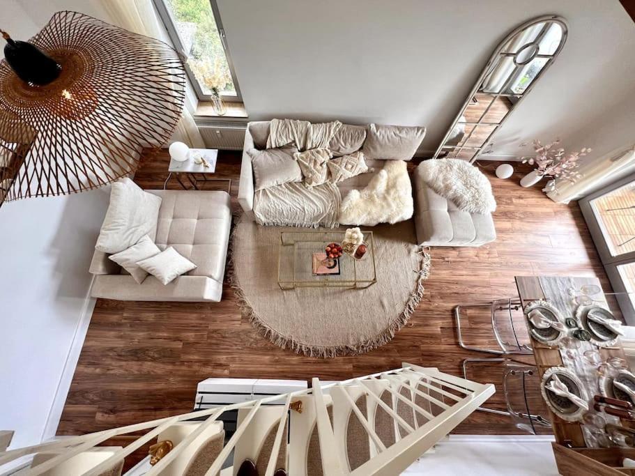 Bali Home Stylische Wohnung Mit Terrasse 쇼네펠드 외부 사진